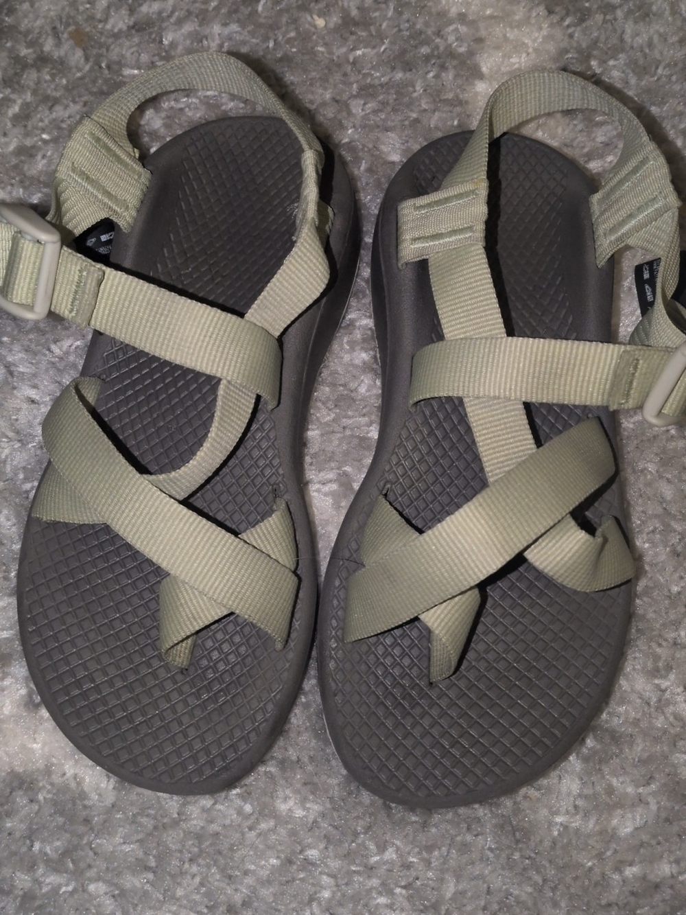 Chaco Women's Sandal with Olive-Tone Straps